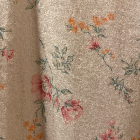 Miss Elaine women’s robe - small - zip up - short sleeve - with pockets - pink - Picture 7 of 7